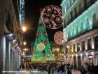 Navidad Madrid Luces Puerta del Sol Spain