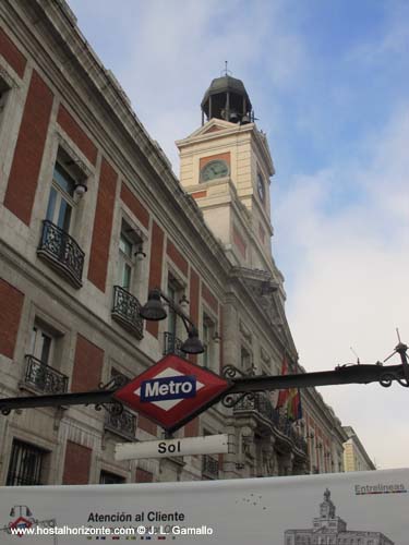 Puerta del Sol Real casa de Correos Madrid Spain