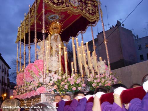 Semana Santa Madrid Spain Procesion Jesus El Pobre