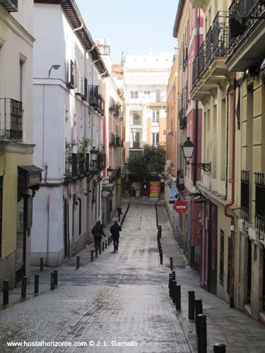 Barrio de las Musas Barrio de las Letras Cervantes Madrid Centro Spain