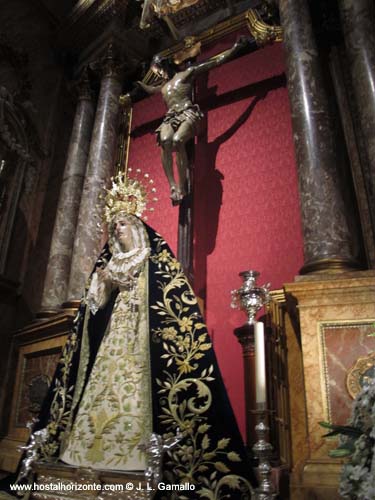 Santisimo Cristo de la Fe Basilica Pontificia de San Miguel calle de San Justo calle del Sacramento Madrid Spain