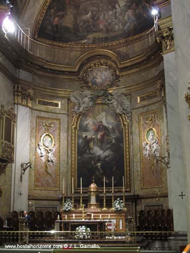 Basilica Pontificia de San Miguel calle de San Justo calle del Sacramento Madrid Spain