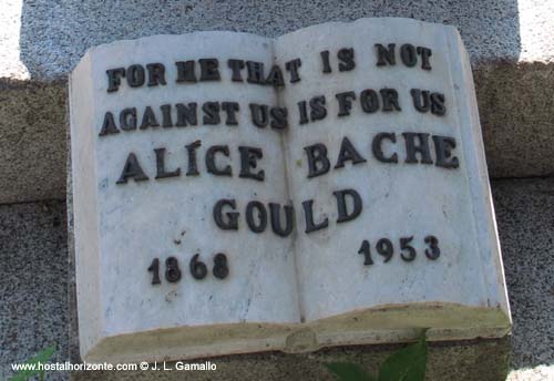 Alice Bache Gould Tomb British cemetery Madrid Spain