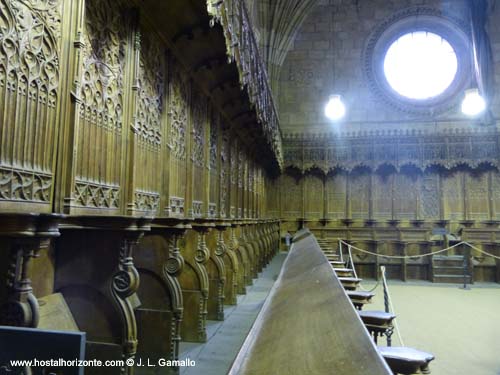Monasterio de Santo Tomas Sillería del Coro Avila Spain