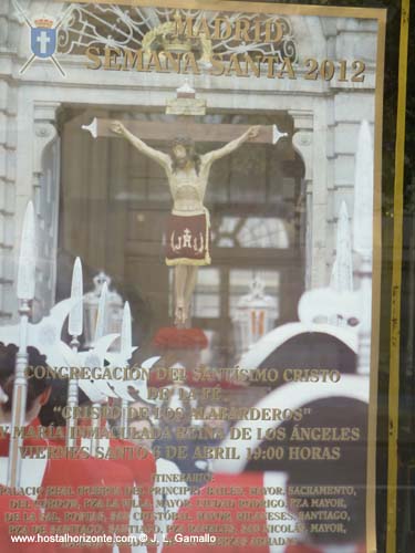 Semana Santa de Madrid 2012 Cristo de los Alabarderos