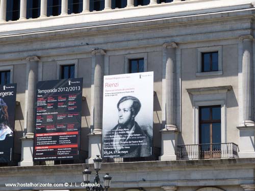Wagner Rienzi Teatro Real Madrid Plaza de Oriente Spain