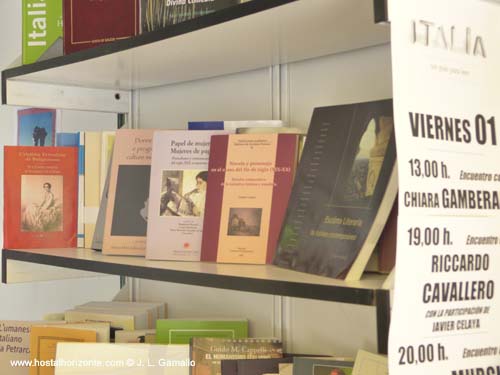 Feria del Libro Madrid Paseo de Coches Retiro Spain 2012
