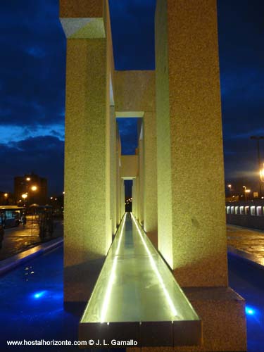 Monumento a las victimas del 11-M Estacion de El Pozo, Madrid