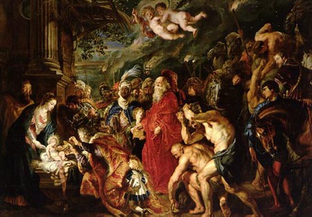 Rubens adoracion de los magos