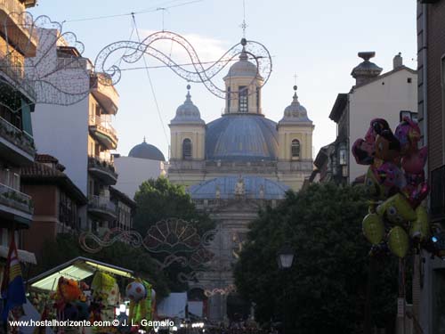 Verbena de la Paloma Virgen de la Paloma Latina Madrid Spain