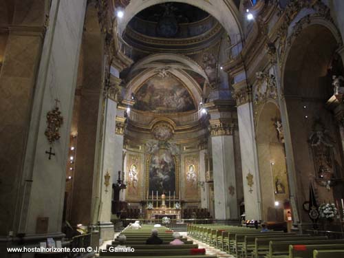 Basilica Pontificia de San Miguel calle de San Justo calle del Sacramento Madrid Spain